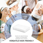 Disposable Headbands for Spa & Facials – 48pcs White Headbands for Women – - Image 8