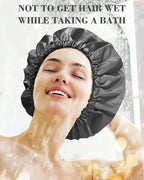 Aquior Shower Cap, Reusable Shower Cap - Image 4