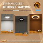 VOLISUN 12 Pack 3 Inch 5CCT Recessed Light - Image 5