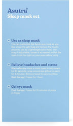 ASUTRA Silk Eye Pillow for Sleep, Weighted Eye Mask, Meditation & Light - Image 3