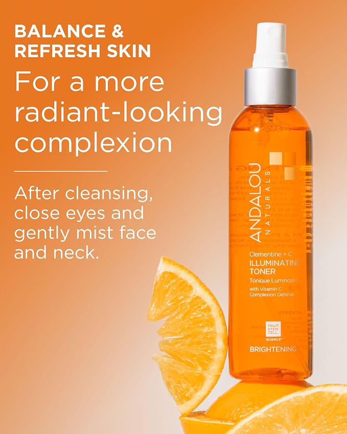 Andalou Naturals Illuminating Facial Toner Clementine + Vitamin C - Image 4
