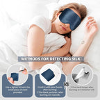Silk Sleep Mask 100% 22 Momme Mulberry, Sleep Eye Mask - Image 4
