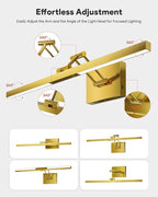 VONLUCE 24" LED Bathroom Vanity Light, 3CCT Modern LED Vanity Lights - Image 4