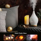 Porseme 150ml Essential Oil Diffuser Glass Color Changing Aroma Air Diffusers - Image 5
