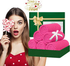 VOOVA & MOVAS Hot Pink Washcloths - Image 5