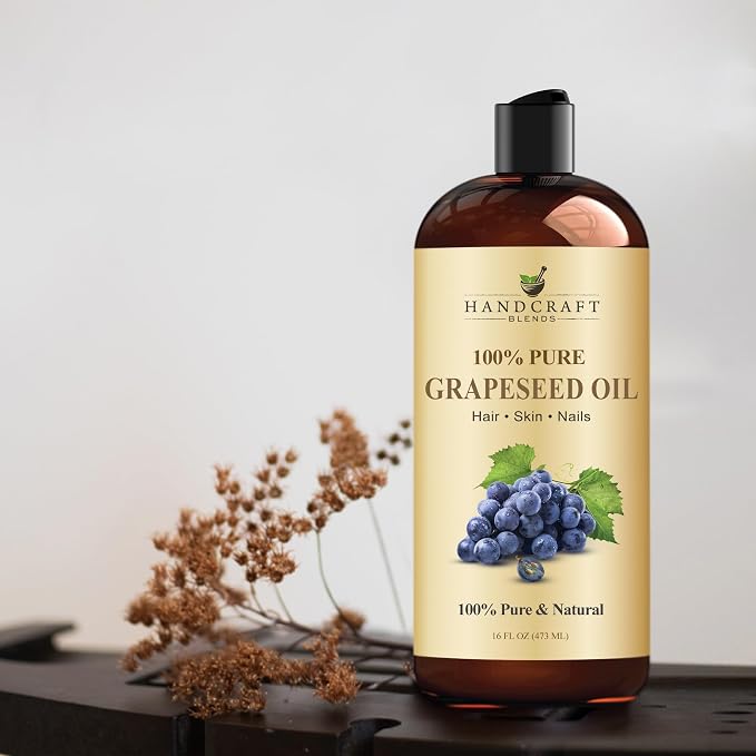 Handcraft Blends Grapeseed Oil | 100% Pure and Natural | Bath & Body Oil | - Image 6