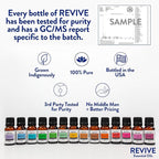 Top 3 Essential Oils Kit by Revive Essential Oils -100% Pure Therapeutic Grade - Image 4