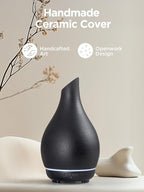 InnoGear Essential Oil Diffuser, 150ml Ceramic Diffuser Handcrafted Stone - Image 6