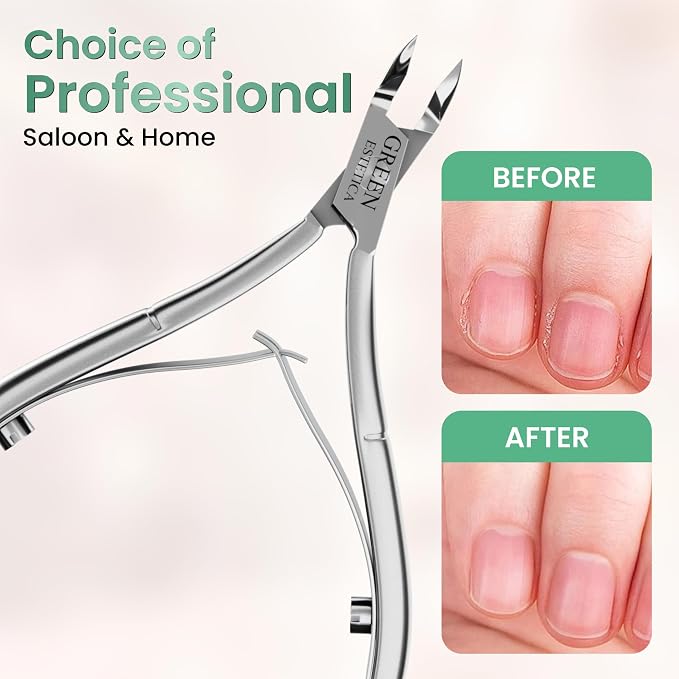 Professional Premium Cuticle Trimmer Stainless Steel Cuticle Nippers - Image 3