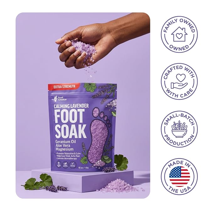 Lavender Foot Soak with Epsom Salt - Image 7