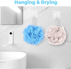 Chuya Large Bath Sponges Loofahs 70g, 4 Pack Shower Sponge Exfoliating Cleaning - Image 6