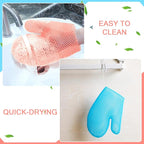 Karenhi 2 Pcs Honeycomb Exfoliating Glove Bath Mitt Body Spa Scrubber, - Image 7