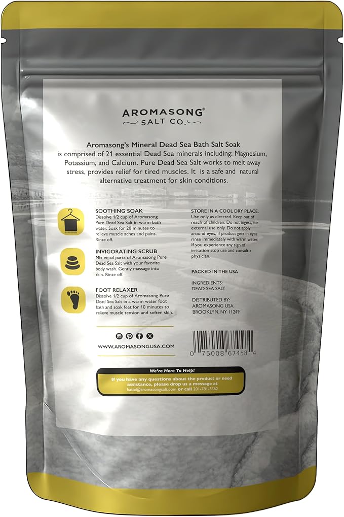 Aromasong Dead Sea Bath Salt - Image 9