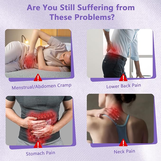HOTBAG Heating Pad for Period Cramps Portable Cordless 3S Fast Period Heating - Image 2