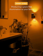 L LOHAS LED Night Light, Amber Nightlight, Dimmable Night Light, Light Sensor - Image 7