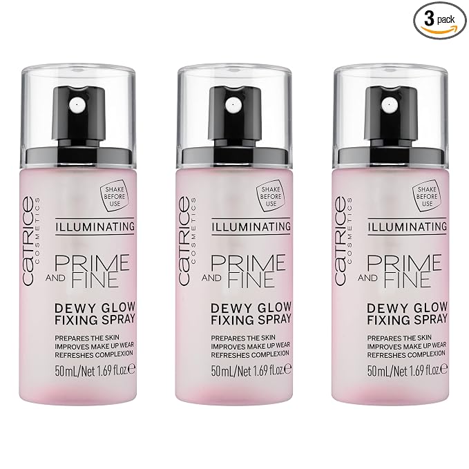 Catrice | Prime & Fine Illuminating Dewy Glow Spray | Transparent and Fast by CATRICE