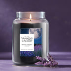 Yankee Candle Mid Summer's Night, Scented Candle, 22oz Large Jar - Image 4