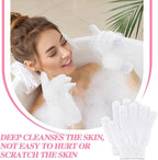 Ramede 30 Pair Exfoliating Glove Double Sided Exfoliating Bath Gloves Pack - Image 6