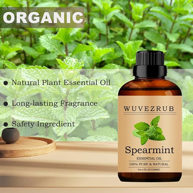 Spearmint Essential Oils, 120ML Pure and Natural Essential Oil - Image 4