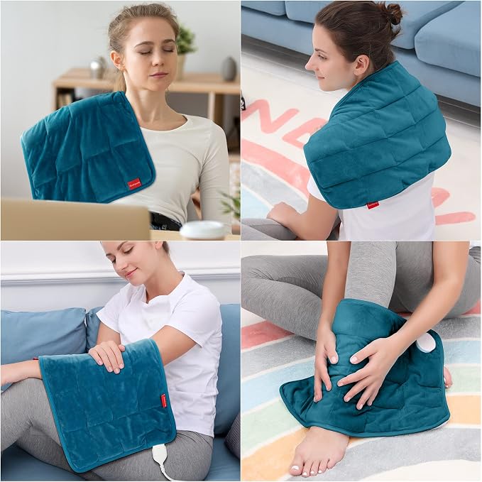 Comfytemp Weighted Heating Pad for Back & Period, FSA Eligible Electric Heat Pad - Image 8