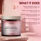 SOULSPA PURE Rose & Almond Body & Foot Scrub - Image 4