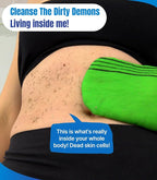 Exfoliating Glove Korean Skin Care Body wash loofah face Lip Body Scrub Dry - Image 2