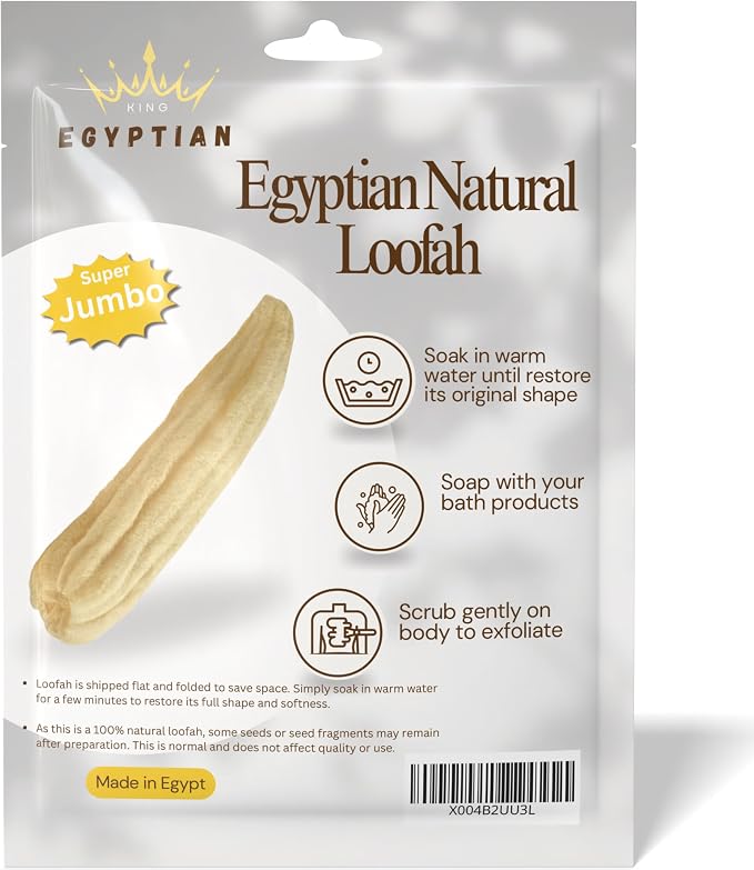 Whole Egyptian Loofah100% Natural Organic Loofah Exfoliating Scrubber by Unknown