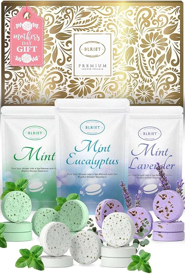 Shower Steamers Aromatherapy 18 Pack Mothers Day Gifts by BlrietEnjoytheShower