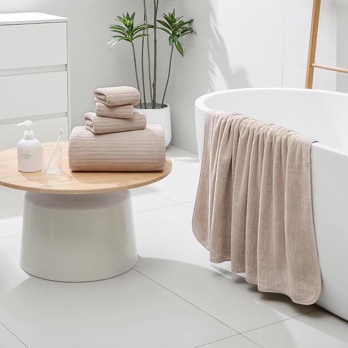 YTYC 39x78 Bath Sheets Extra Large Bath Towels - Image 2