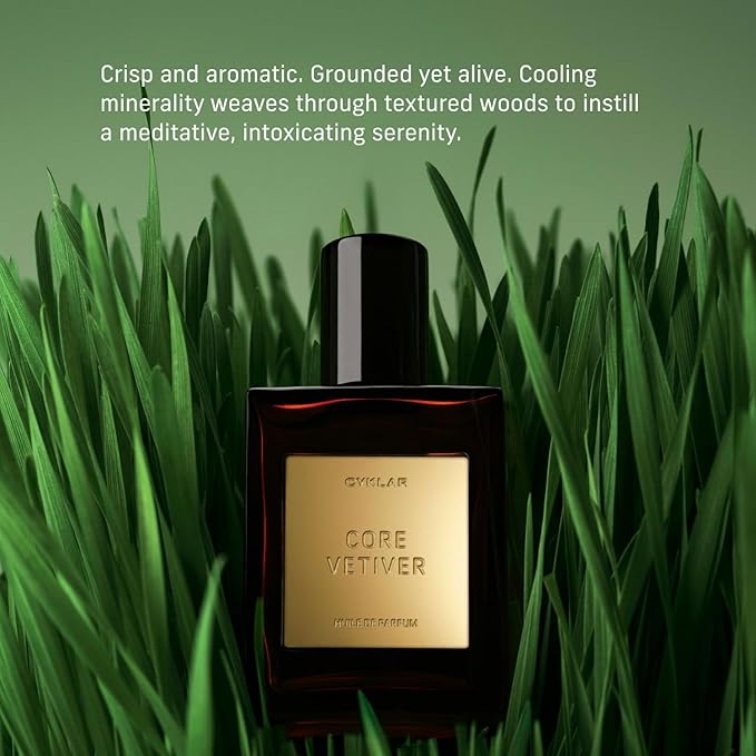 CYKLAR Perfume Oil for Skin – Core Vetiver Scent – Crisp & Aromatic Perfume - Image 3