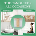 Eucalyptus Mint Scented Candle, 7.04oz 40 Hour Burn, Natural Soy Wax - Image 5