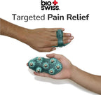 BioSwiss Massage Glove with Steel Roller Balls, Handheld Full Body Massager - Image 3