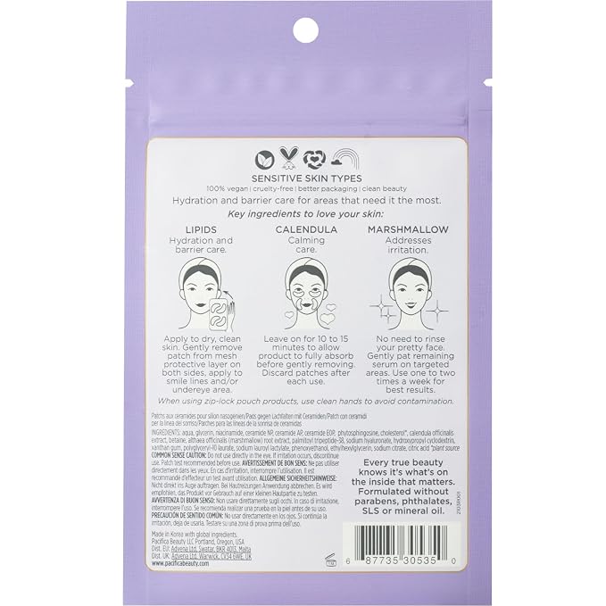Pacifica Undereye Mask Vegan Ceramide Hydrating Jelly Eye Patches - Image 13