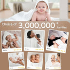 Yoofoss Hooded Baby Towels for Newborn 2 Pack 100% Muslin Organic Cotton Baby - Image 6