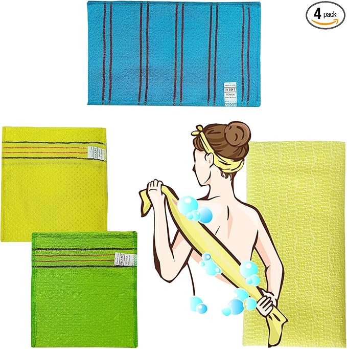 Exfoliating Bath Washcloth Mitt by NOPIGOSEOULKOREA