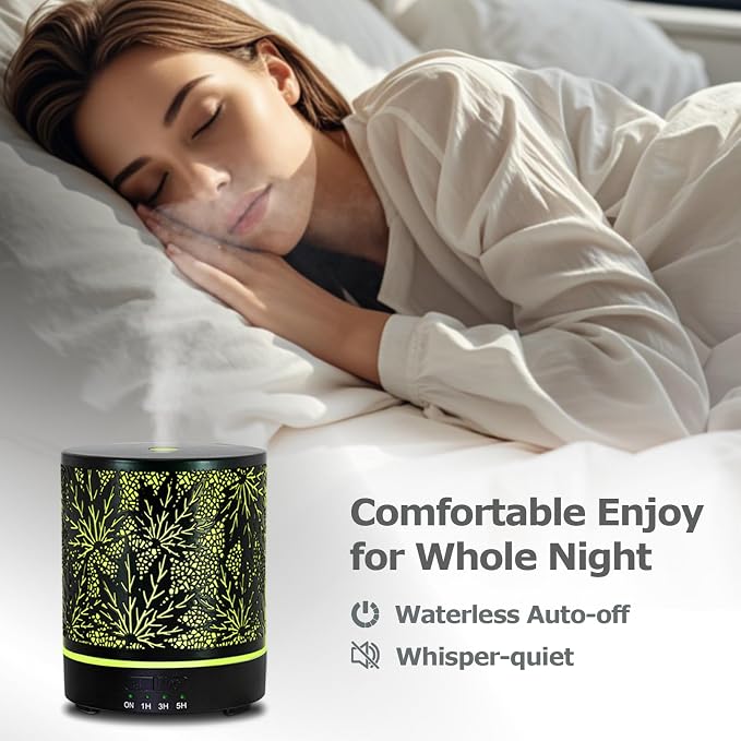 Essential Oil Diffuser Metal Aromatherapy Oil Diffusers - Image 7