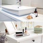Gurygo 8" Bathroom Tray, Ceramic Vanity Trays - Image 6