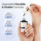 modelones Gel Top Coat, Acrylic Nails Soak Off Nail Lamp Nail Art Home and - Image 2