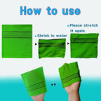 Korean Asian Exfoliating Bath Washcloth Mitt - Image 3