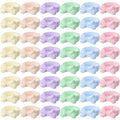 WILLBOND 48 Pieces Spa Headband Bulk Skincare Headbands Face Wash Makeup by Willbond+Technology+Limited