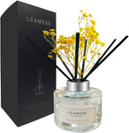 Reed Diffuser Sets Home Fragrance Essential Oil Diffuser Blue Bellflower Scent- by LEAMERR