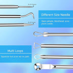 Best Blackhead Remover, Acne Whitehead Removal Kit, Pimple Comedone Extractor - Image 5