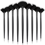9 Pieces Facial Fan Mask Brushes, Soft Facial Applicator Brushes Tools by Maitys