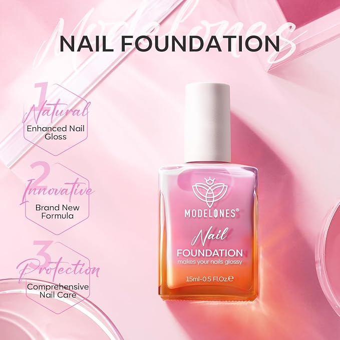 modelones Nail Strengthener Jelly Purple Pink Nail Repair - Image 9