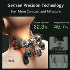 Neck Massager with Heat for Pain Relief deep Tissue, Shoulder & Back Massager - Image 2
