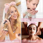 12PCS Microfiber Makeup Headbands and Wristbands Set - Image 8