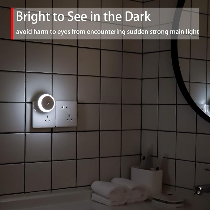 myCozyLite LED Night Light Plug in, Dusk to Dawn Sensor, Auto Dim, Energy Saving - Image 4