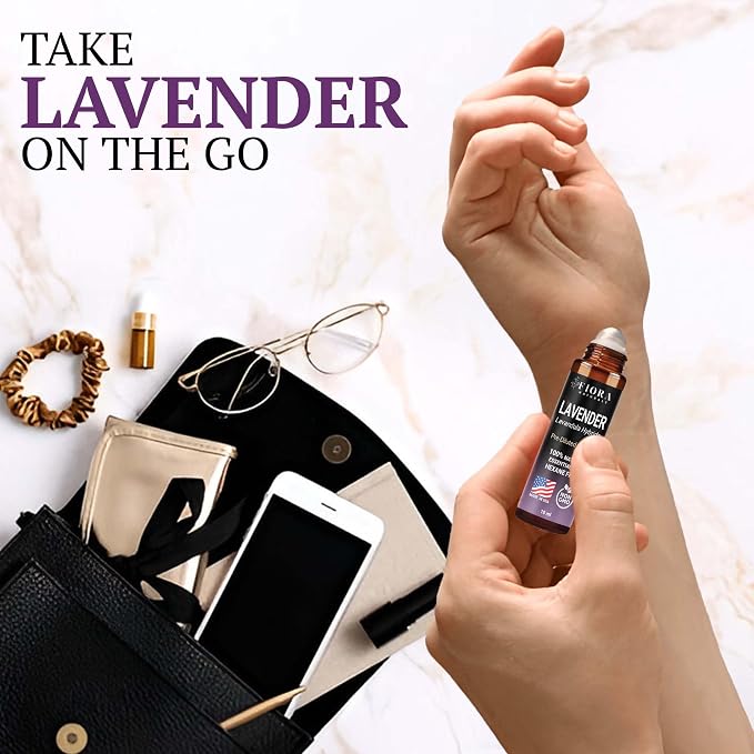 Lavender Essential Oil Roll On – Pre-diluted Calming Lavender Oil - Image 6