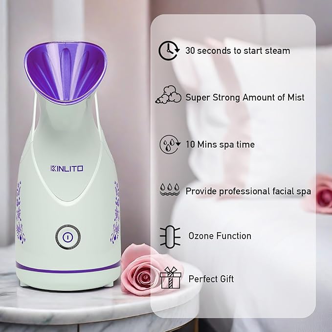 Nano Ionic Facial Steamer KINLITO Facial Steamer - Image 5