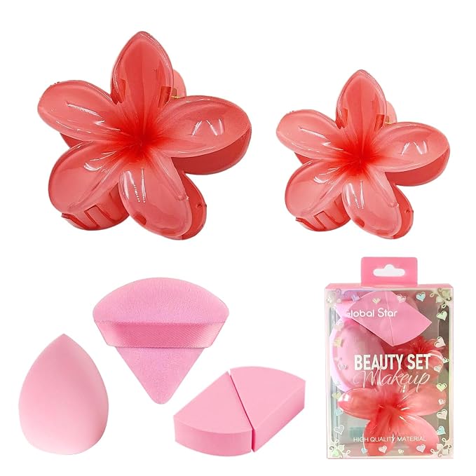 5 Pcs Skincare Headband Set, Face Washing Headband by XiuyingFeng
